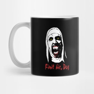 demons, monsters, movies, fear, venom, nun Mug